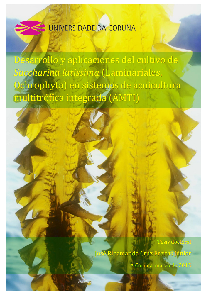 Laminariales en acuicultura multitrófica integrada IMA