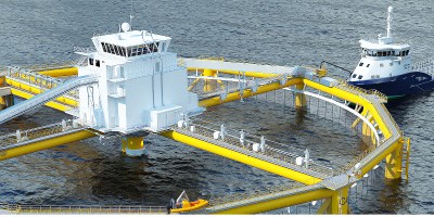 Acuicultura en mar abierto en noruega